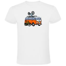 Camiseta De Manga Curta Hippie Van Mtb 2XL White
