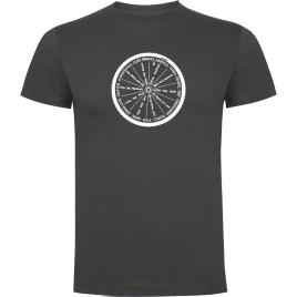 Camiseta De Manga Curta Wheel 3XL Dark Grey