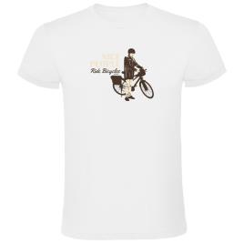 Camiseta De Manga Curta Nice People S White