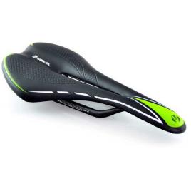 Carbon Saddle Vl1220 270 x 130 mm Black / Green