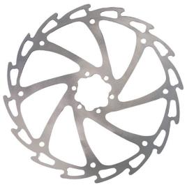 Unex Disco De Freio 6b Disc 203 mm Silver