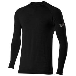 Sixs Camisola Interior Manga Comprida Ts2 Merinos 2XL-3XL Wool Black