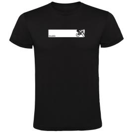 Kruskis Camiseta De Manga Curta Mtb Frame L Black