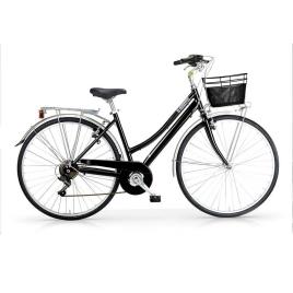 Mulher De Bicicleta Central 700c One Size Black
