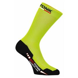 Biotonik Meias Com Fibra De Carbono Italia EU 39-42 Fluo Yellow / Black