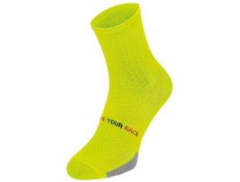 Meias Endurance EU 39-42 Yellow