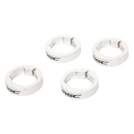 Lock Rings For Grips 4 Units Silver