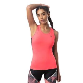 Camiseta Sem Mangas Recovery S Flamingo Pink / Midnight Black