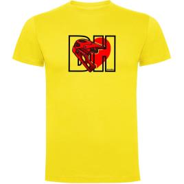 Camiseta De Manga Curta I Love Dh M Yellow