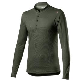 Camada De Base Tech Henley L Military Green