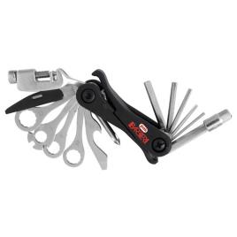 Multifunçao Octopus 23 One Size Black / Silver