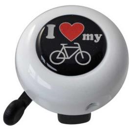 Campainha Motive I Love My Bike 55 Mm One Size White