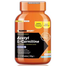 Acetil L-carnitina 60 Unidades Sabor Neutro One Size Neutral