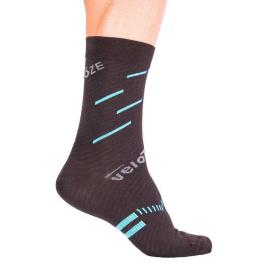 Meias Active Compression Merino EU 43-47 Black / Blue