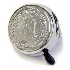 Campainha Safety Saint Christopherus Embossing 60 Mm One Size Chromed