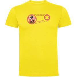 Camiseta De Manga Curta Cyclists Have Better Legs 2XL Yellow