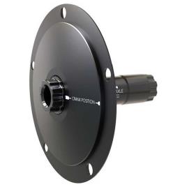 Track Axle With Spider 30 x 144 mm Black