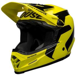 Bell Capacete Downhill Full 9 Fusion Mips M Yellow Fluo / Black Fasthouse
