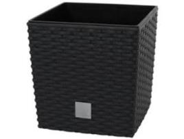 Vaso  Rato Low (Cinzento - 22.3x22.3x22x8 cm)