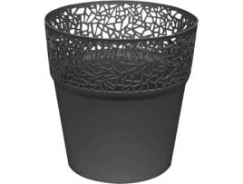 Vaso PROSPERPLAST Tree (Cinzento - 14.5 x 14.8 cm)