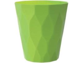 Vaso  Rocka (Verde - 14 x 14 x 15 cm)