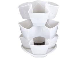 Vaso  Coubi Trio (Branco)