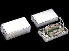 ALANTEC WTM07, CAT5E, PRATEADO