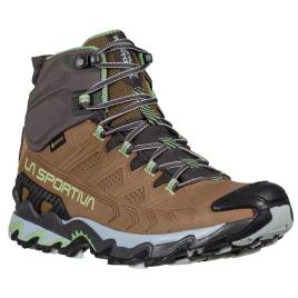 Botas De Couro Goretex Para Caminhada Ultra Raptor Ii Mid EU 40 Taupe / Sage
