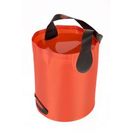 Folding Bucket 10 Liters Red