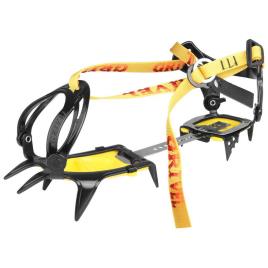 Crampons Alpinismo G10 Wide New Classic Evo Ce EU 35-46 Black / Yellow