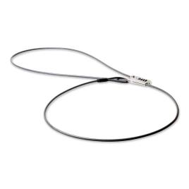 Sliding Cable Lock One Size Black