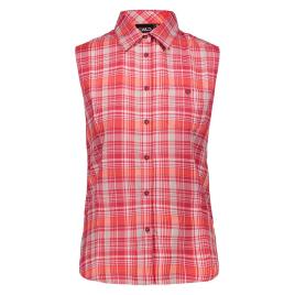 Camisa Sem Mangas S Red Fluo / Off White / Ice