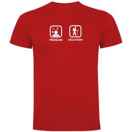 Camiseta De Manga Curta Problem Solution Trek XL Red