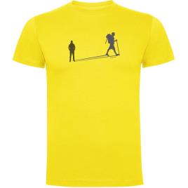 Camiseta De Manga Curta Trekk Shadow S Yellow