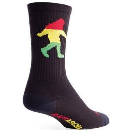 Sockguy Equipe Técnica Rasta Squatch 6´´ Meias EU 43-48 Black