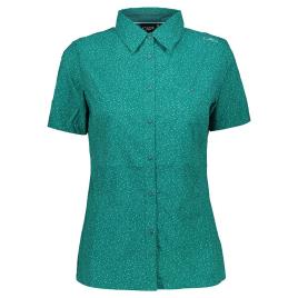 Cmp Camisa De Manga Curta 30t9586 S Ceramic / Lake