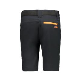 Calça Shorts Bermuda 6 Years Anthracite / Flash Orange