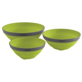 Collaps Bowl Set 3 Units Lime Green