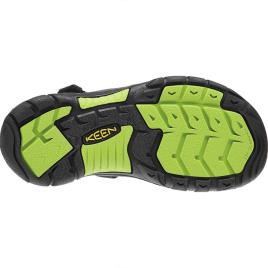 Keen Sandálias Infantis Newport H2 EU 24 Black / Lime Green