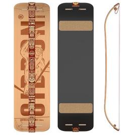 Gibbon Slacklines Roots Rocker Travel 106 x 28 x 14 cm Brown