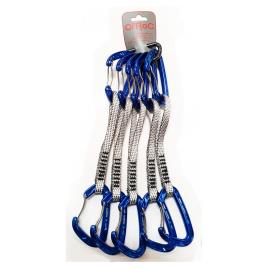 Mosquetão Elektra Recto Clip+curvo Clip+exprés Dyneema 12x170mm+mini 5 Unidades One Size Blue