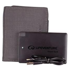 Lifeventure Carteira Rfid Com Power Bank One Size Grey