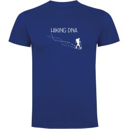 Camiseta De Manga Curta Hikking Dna L Royal Blue