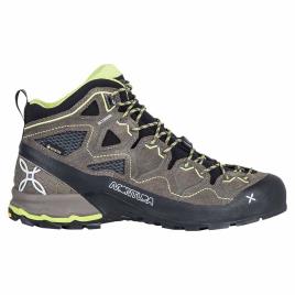 Botas Caminhada Yaru Tekno Goretex EU 45 Castoro / Lime Green