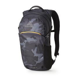 Gregory Mochila Nano 18l One Size Black Woodland Camo