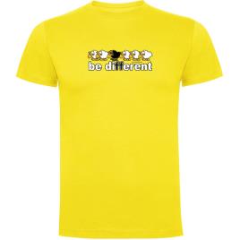 Camiseta De Manga Curta Be Different Trekk XL Yellow