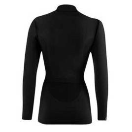Camada De Base De Gola Alta De Manga Longa Merino 6.0 S Black