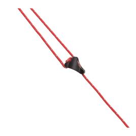 Guyline Lock 2.5 Mm One Size Black