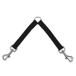 Coleira Nylon Duo 10 mm x 28 cm Black