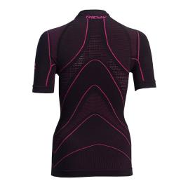 Riday Camisola Interior Manga Curta Nexus Active I Black / Red